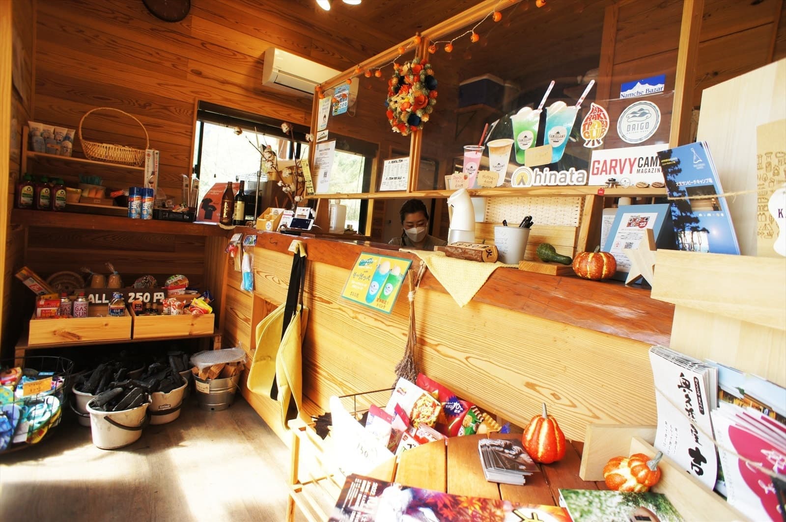 茨城・大子町　キャンプ場　上小川レジャーペンション