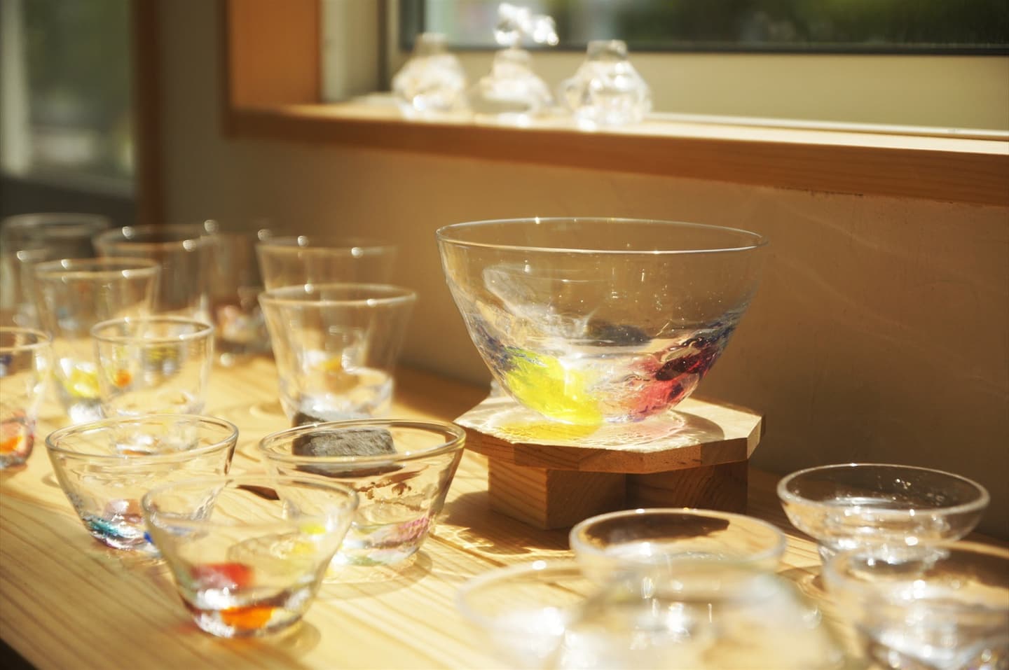 茨城・大子、ホシノガラス。吹きガラス体験工房