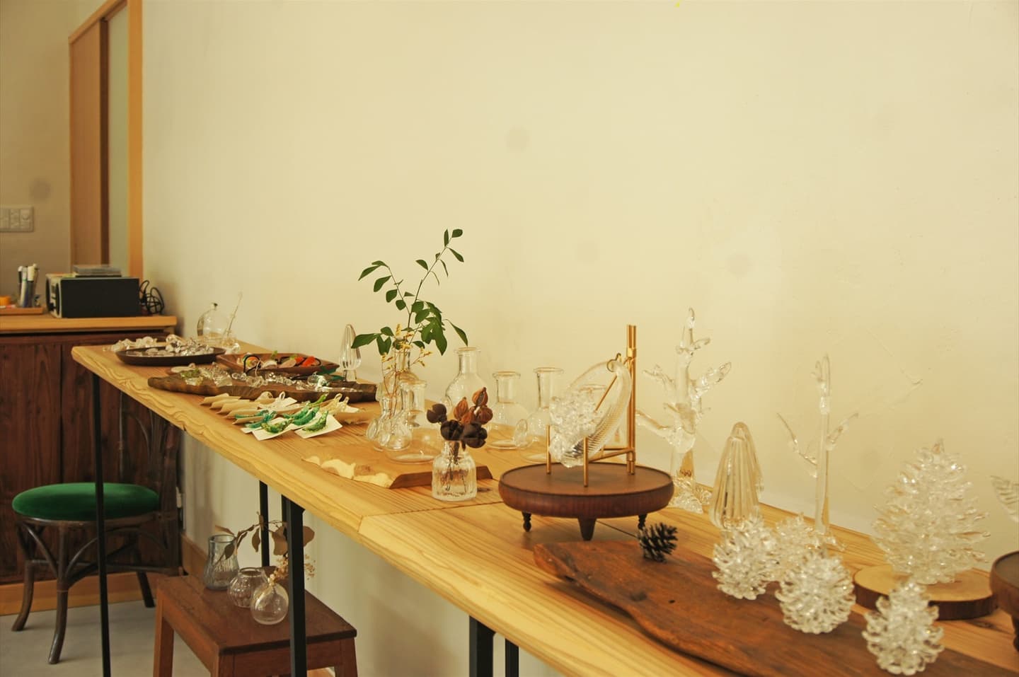 茨城・大子、ホシノガラス。吹きガラス体験工房