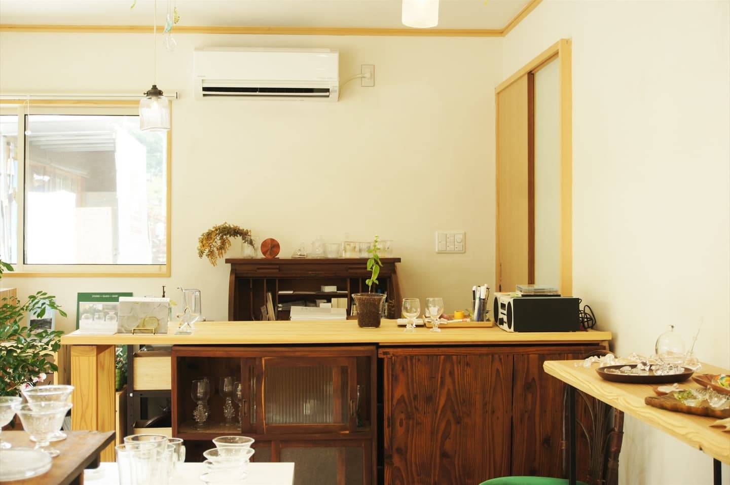 茨城・大子、ホシノガラス。吹きガラス体験工房