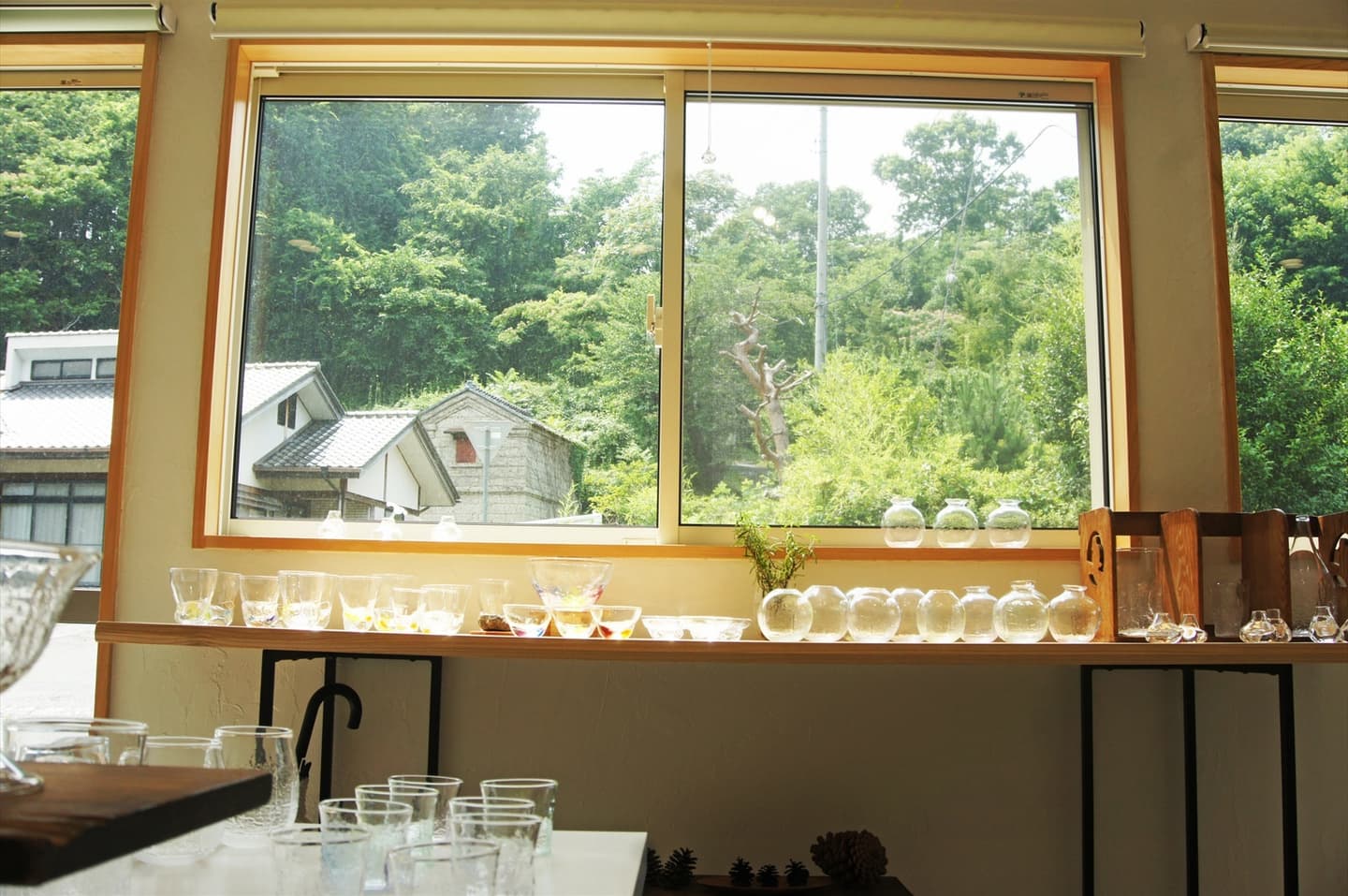 茨城・大子、ホシノガラス。吹きガラス体験工房